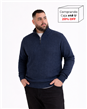 P8107 - Sweater 1/2 Cierre Mouline TALLE ESPECIAL